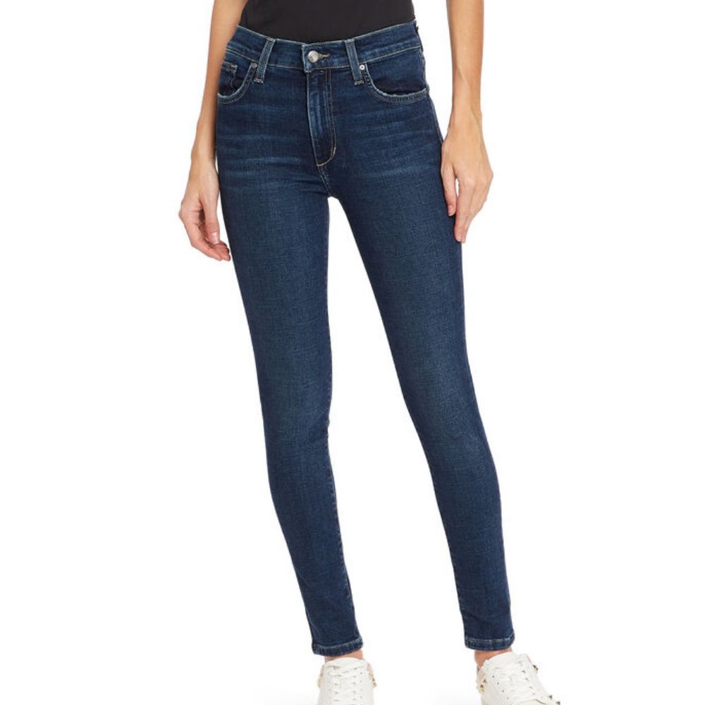 Joe's Jeans Dark Wash High Rise Ankle Skinny